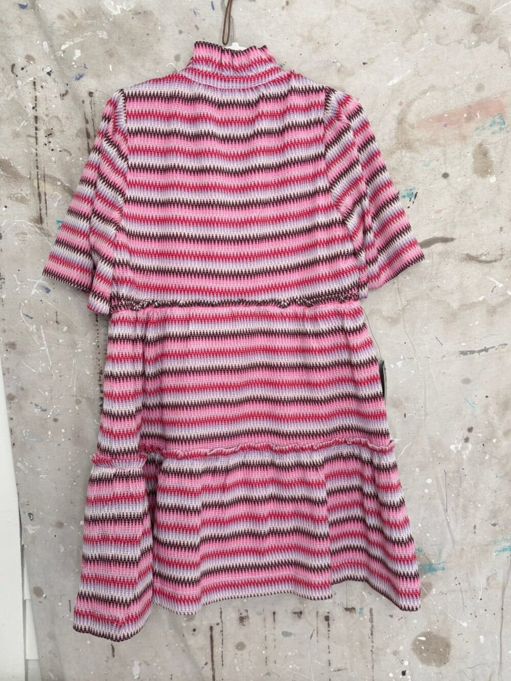 Tuckernuck Crawford Dress in Pink Multi - Picture 6 of 7